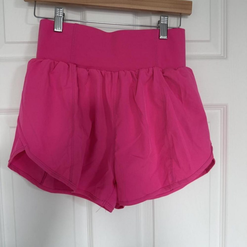 New without tags hot pink athletic/running shorts, size Medium. Purchased from T